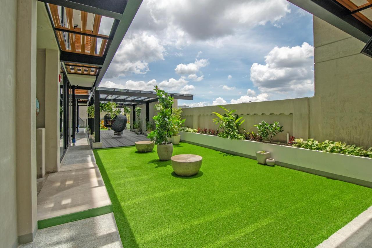 San Jose Chic Studio With Parking And Air Conditioning Bagian luar foto